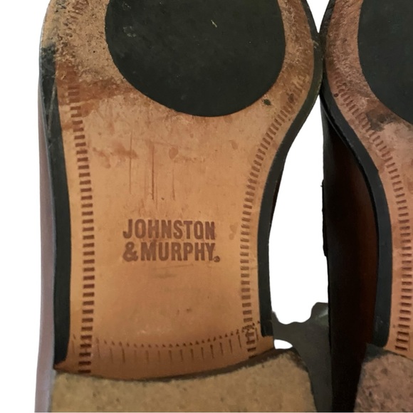 Johnston & Murphy Brown Leather Vauter Tassel Loafers Size 11 main image 4